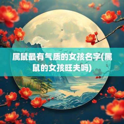 属鼠最有气质的女孩名字(属鼠的女孩旺夫吗)