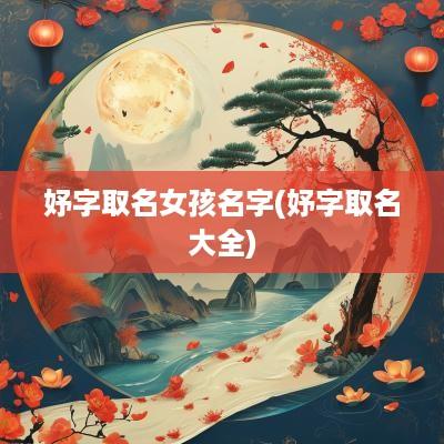 妤字取名女孩名字(妤字取名大全)