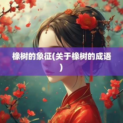 橡树的象征(关于橡树的成语)