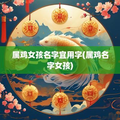 属鸡女孩名字宜用字(属鸡名字女孩)