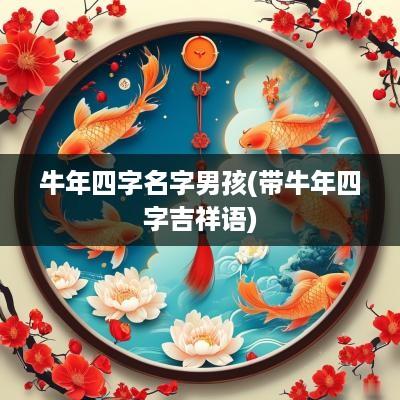 蛇年四字名字男孩(带蛇年四字吉祥语)