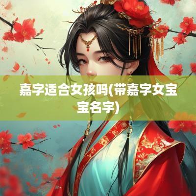 嘉字适合女孩吗(带嘉字女宝宝名字)