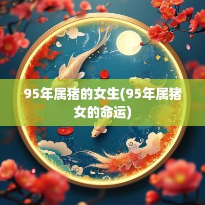 95年属猪的女生(95年属猪女的命运)