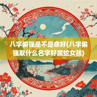 八字偏强是不是命好(八字偏强取什么名字好属蛇女孩)