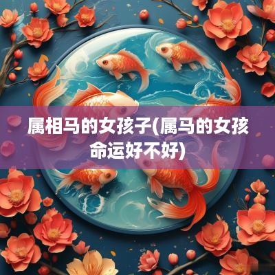 属相马的女孩子(属马的女孩命运好不好)