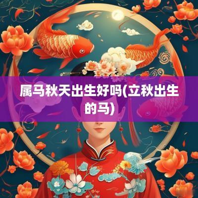 属马秋天出生好吗(立秋出生的马)