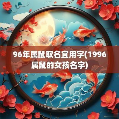 96年属鼠取名宜用字(1996属鼠的女孩名字)