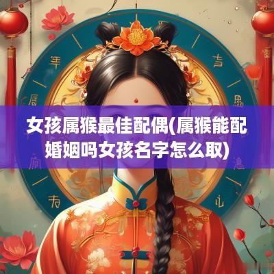 女孩属猴最佳配偶(属猴能配婚姻吗女孩名字怎么取)