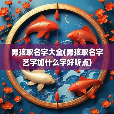 男孩取名字大全(男孩取名字艺字加什么字好听点)