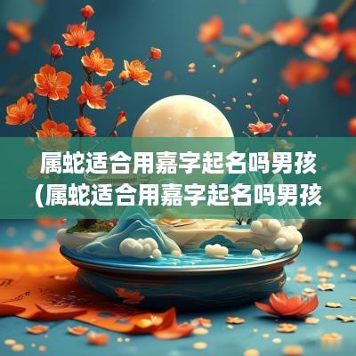 属蛇适合用嘉字起名吗男孩(属蛇适合用嘉字起名吗男孩怎么取)