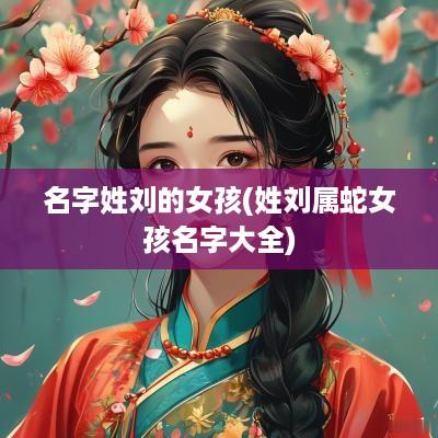 名字姓刘的女孩(姓刘属蛇女孩名字大全)