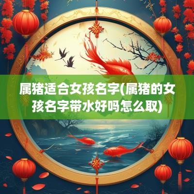 属猪适合女孩名字(属猪的女孩名字带水好吗怎么取)