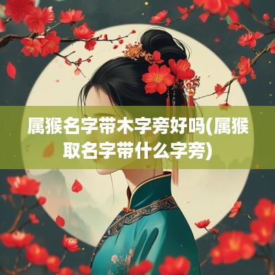 属猴名字带木字旁好吗(属猴取名字带什么字旁)