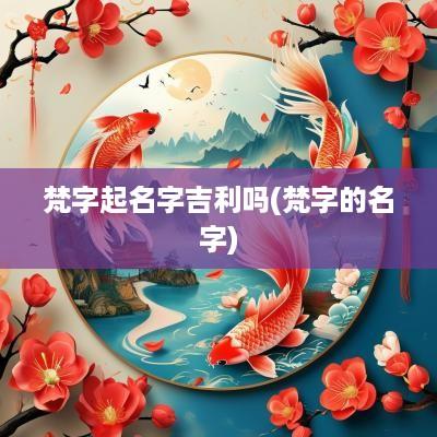 梵字起名字吉利吗(梵字的名字)