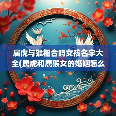 属虎与猴相合吗女孩名字大全(属虎和属猴女的婚姻怎么样)
