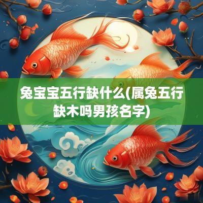兔宝宝五行缺什么(属兔五行缺木吗男孩名字)