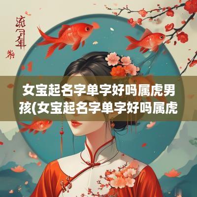 女宝起名字单字好吗属虎男孩(女宝起名字单字好吗属虎的)