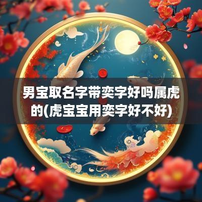 男宝取名字带奕字好吗属虎的(虎宝宝用奕字好不好)