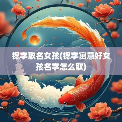 锶字取名女孩(锶字寓意好女孩名字怎么取)