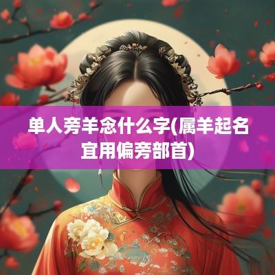 单人旁羊念什么字(属羊起名宜用偏旁部首)