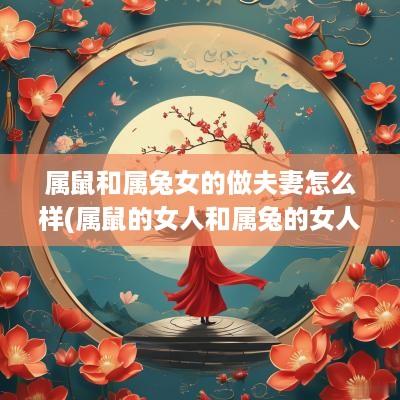 属鼠和属兔女的做夫妻怎么样(属鼠的女人和属兔的女人合财吗)