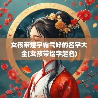 女孩带煜字霸气好的名字大全(女孩带煜字起名)