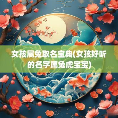 女孩属兔取名宝典(女孩好听的名字属兔虎宝宝)