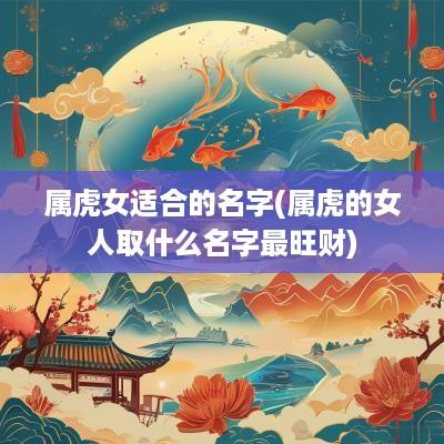 属虎女适合的名字(属虎的女人取什么名字最旺财)