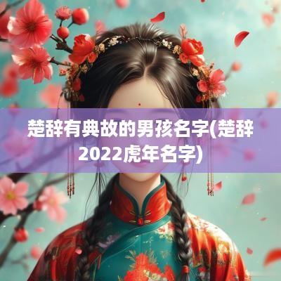 楚辞有典故的男孩名字(楚辞2025蛇年名字)