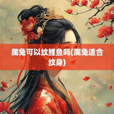属兔可以纹鲤鱼吗(属兔适合纹身)