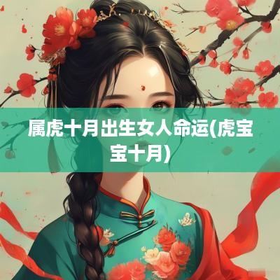 属虎十月出生女人命运(虎宝宝十月)