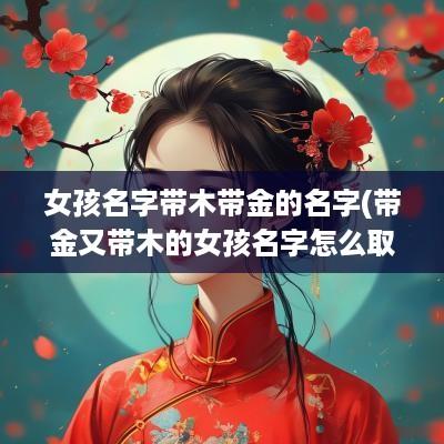 女孩名字带木带金的名字(带金又带木的女孩名字怎么取)