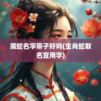 属蛇名字带子好吗(生肖蛇取名宜用字)