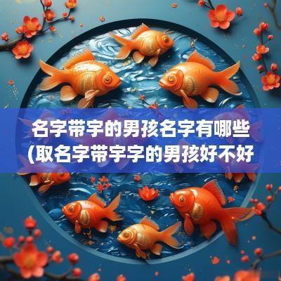 名字带宇的男孩名字有哪些(取名字带宇字的男孩好不好)