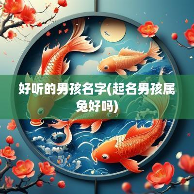 好听的男孩名字(起名男孩属兔好吗)