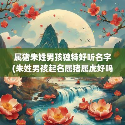 属猪朱姓男孩独特好听名字(朱姓男孩起名属猪属虎好吗怎么样)