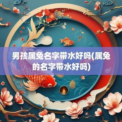 男孩属兔名字带水好吗(属兔的名字带水好吗)