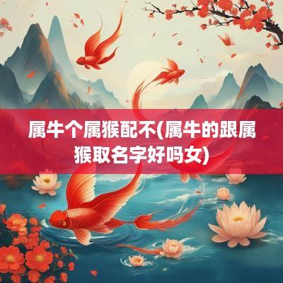 属牛个属猴配不(属牛的跟属猴取名字好吗女)