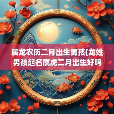 属龙农历二月出生男孩(龙姓男孩起名属虎二月出生好吗视频)