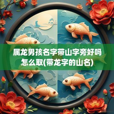 属龙男孩名字带山字旁好吗怎么取(带龙字的山名)