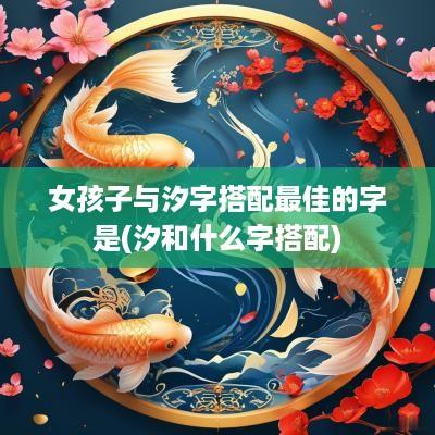 女孩子与汐字搭配最佳的字是(汐和什么字搭配)