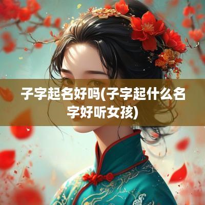 子字起名好吗(子字起什么名字好听女孩)