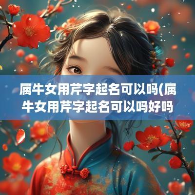 属牛女用芹字起名可以吗(属牛女用芹字起名可以吗好吗)