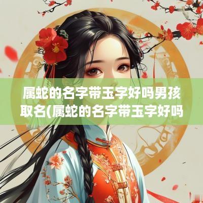 属蛇的名字带玉字好吗男孩取名(属蛇的名字带玉字好吗男孩)