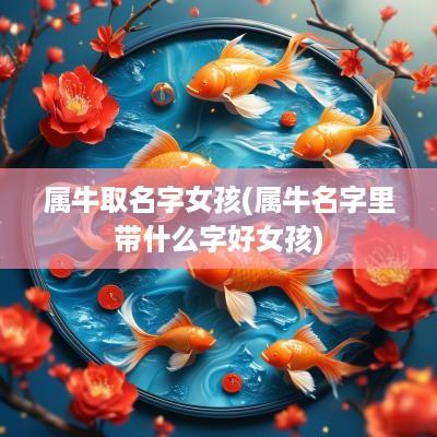 属牛取名字女孩(属牛名字里带什么字好女孩)