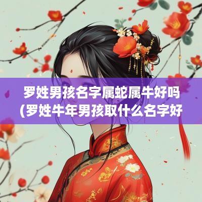 罗姓男孩名字属蛇属牛好吗(罗姓蛇年男孩取什么名字好)
