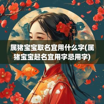 属猪宝宝取名宜用什么字(属猪宝宝起名宜用字忌用字)