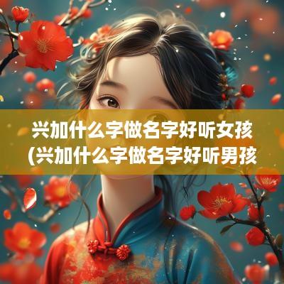 兴加什么字做名字好听女孩(兴加什么字做名字好听男孩)