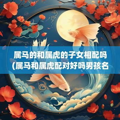 属马的和属虎的子女相配吗(属马和属虎配对好吗男孩名字大全)
