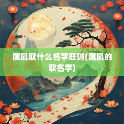 属鼠取什么名字旺财(属鼠的取名字)